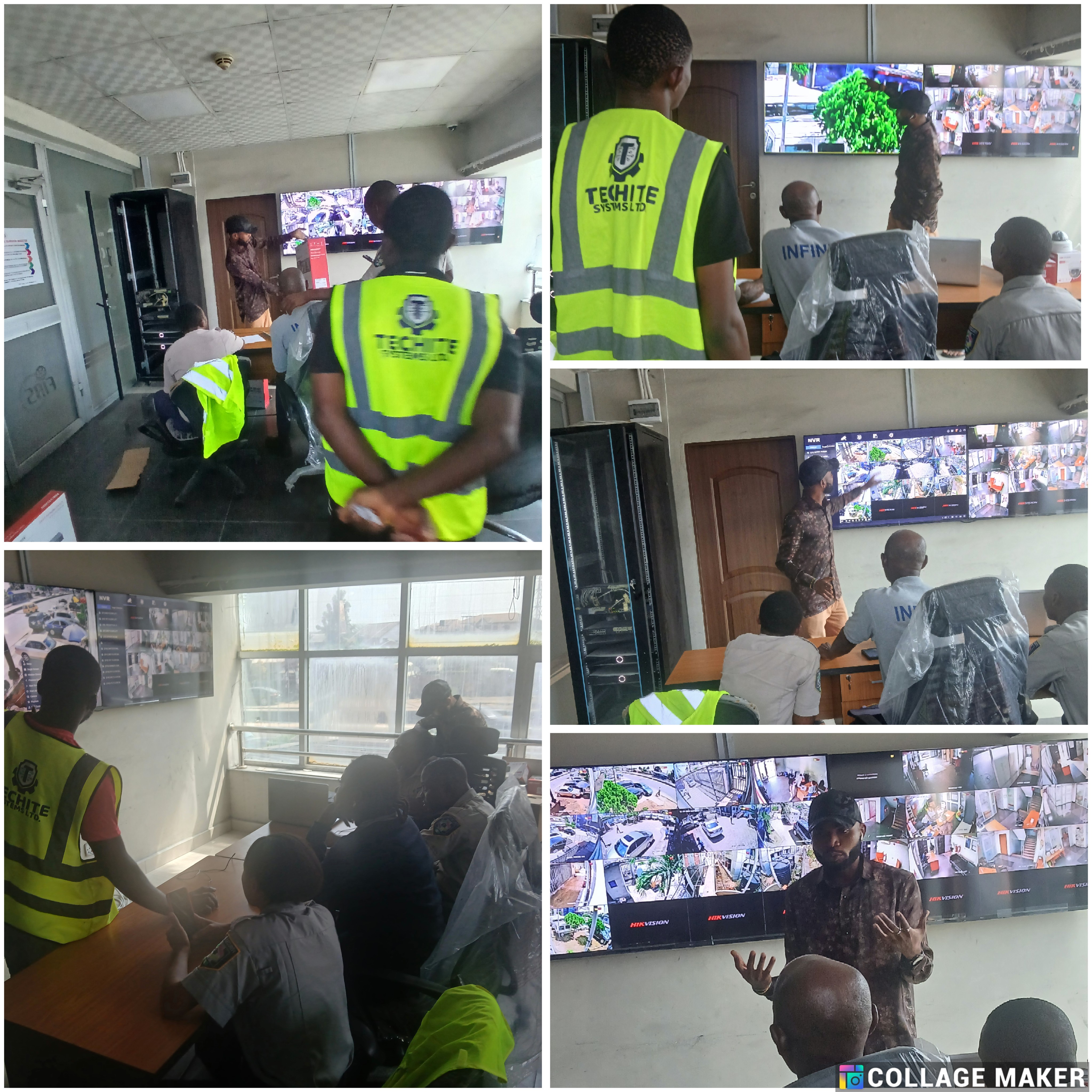 Installation of CCTV SURVEILLANCE SYSTEM and Solar Backup Power and Training